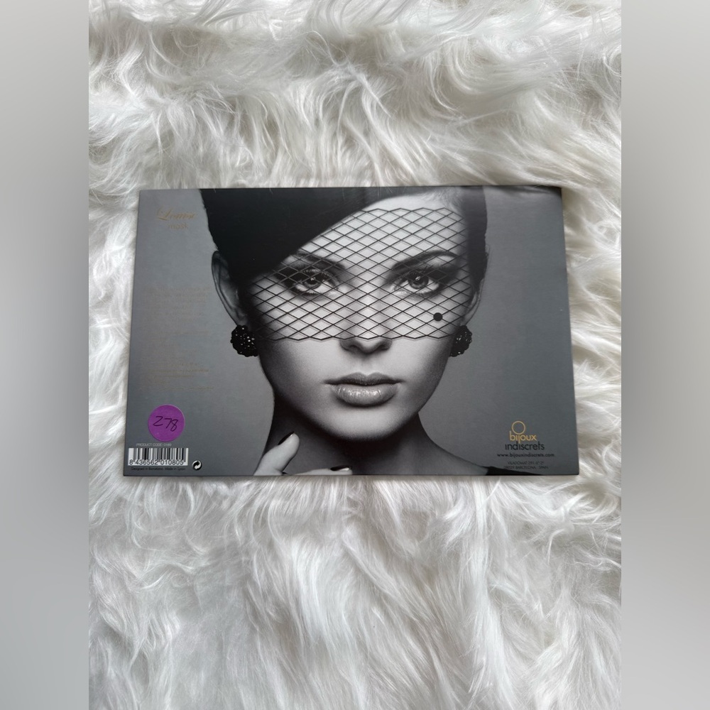 Louise Bijoux Indiscrets Black Lace Mask